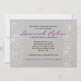 STAR TREE Bar Bat Mitzvah Einladung