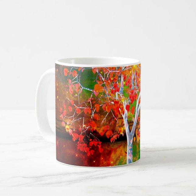 Star Tree Coffee Tasse (Vorderseite Links)