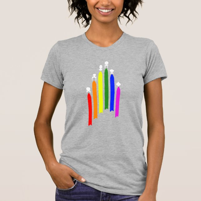 Star Trek Gay Pride T-Shirt (Devant)