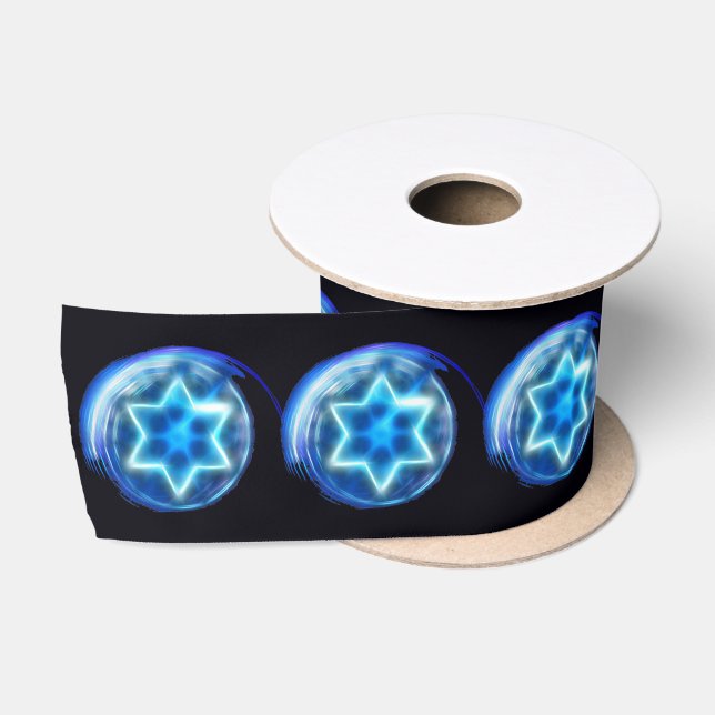 Star umkreist satinband (Spule)
