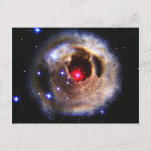 Star V838 Monocerotis (Hubble Telescope) Postkarte