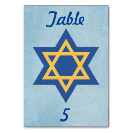 Star von David Blue Tischnummer