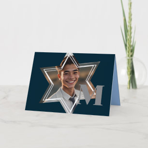 Star von David Foto Frame Danke Monogram