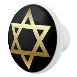 Star von David Keramik Knob Keramikknauf
