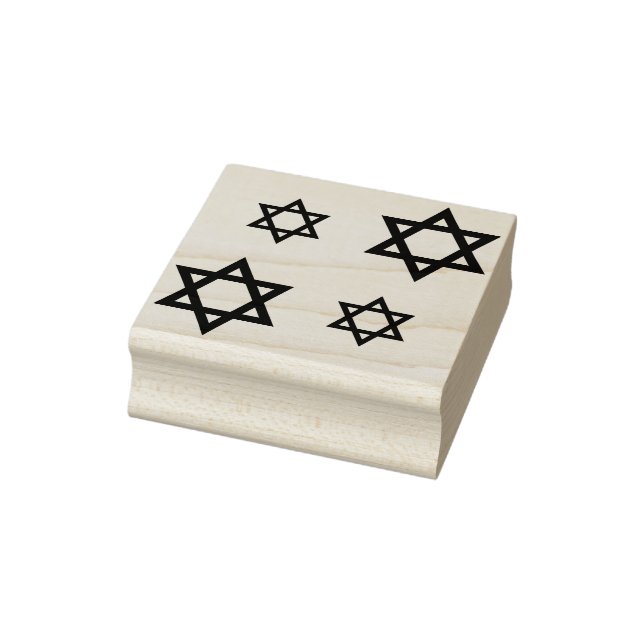 Star von David Repeat Pattern Gummistempel (Stempel)