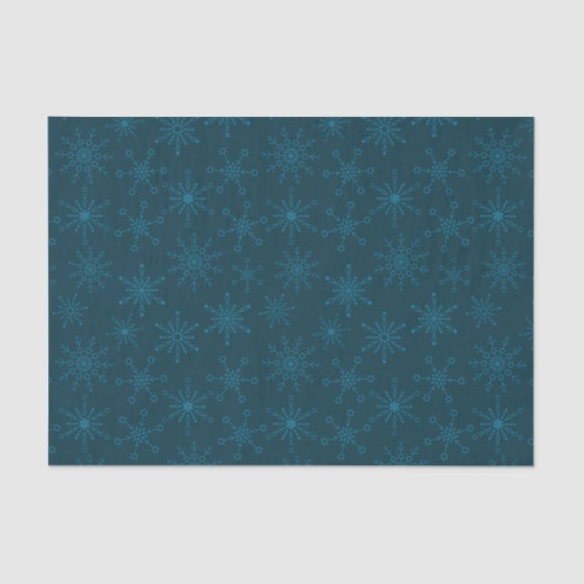 Star von David Snowflakes Seidenpapier (Vorderseite)