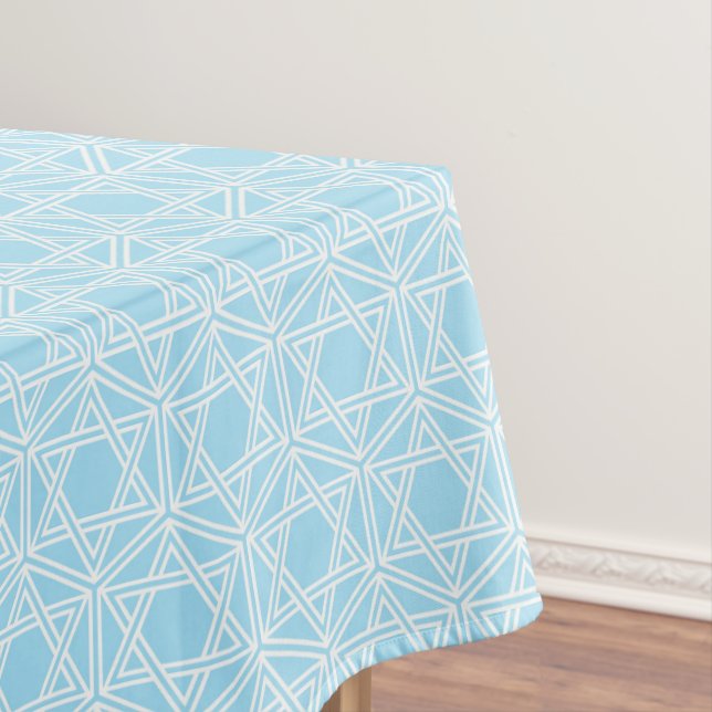 Star von David Tablecloth - Judaika - Tischeinstel Tischdecke (Beispiel)