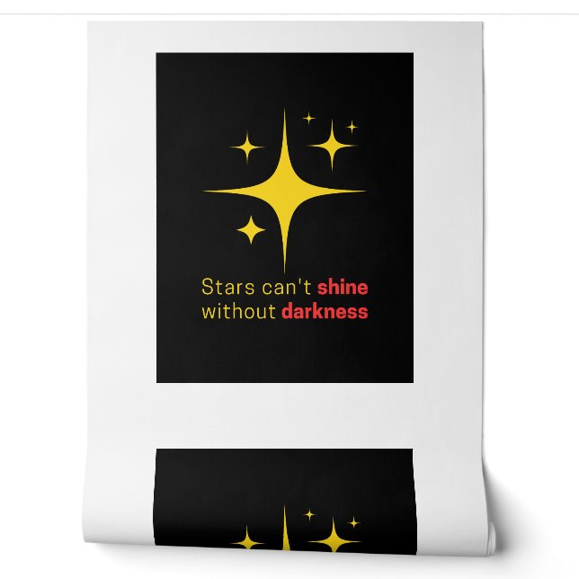 STAR WALL PAPIER TAPETE (Abrollen)