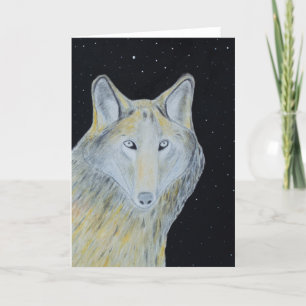 Star Wolf Dankeskarte