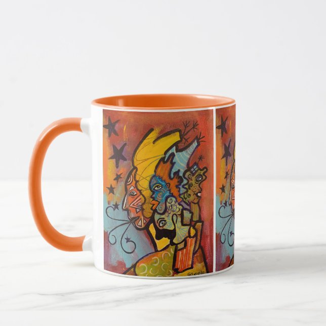 "Star Woman" Tasse für Getränke (Links)