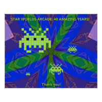 Star Worlds Arcade Party zum 40. Jubiläum