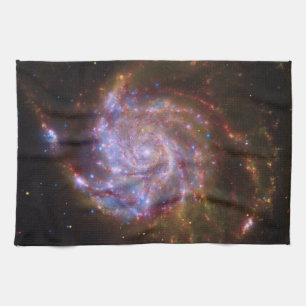 Starbirth im Pinwheel: M101 Galaxy Geschirrtuch