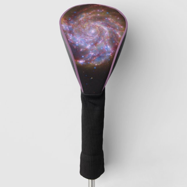 Starbirth im Pinwheel: M101 Galaxy Golf Headcover (Vorderseite)