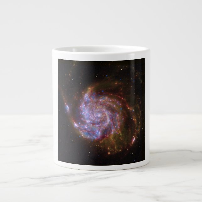 Starbirth im Pinwheel: M101 Galaxy Jumbo-Tasse (Vorderseite)