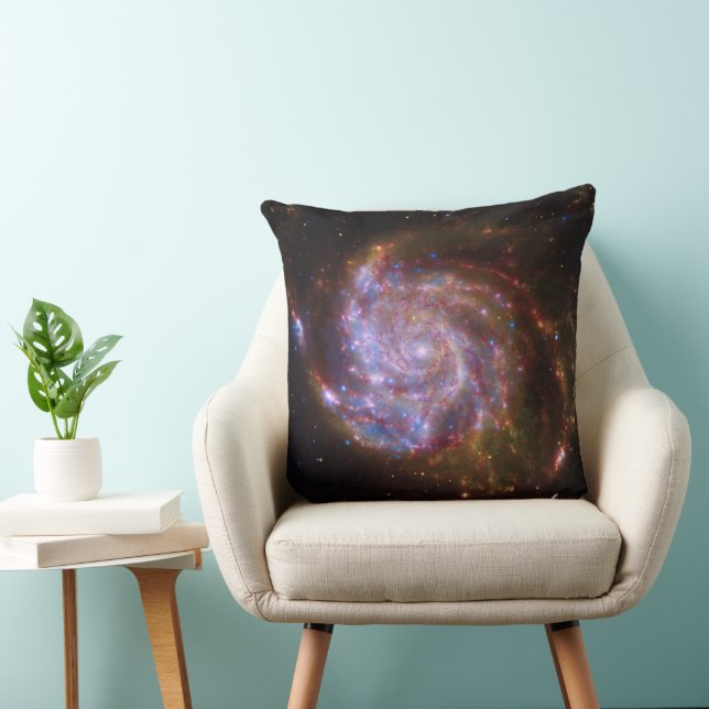 Starbirth im Pinwheel: M101 Galaxy Kissen (Stuhl )