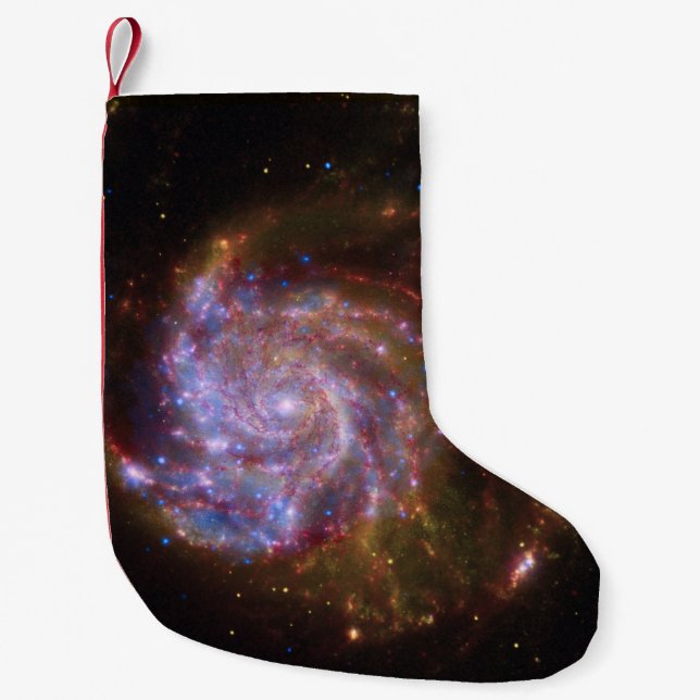 Starbirth im Pinwheel: M101 Galaxy Kleiner Weihnachtsstrumpf (Vorderseite)