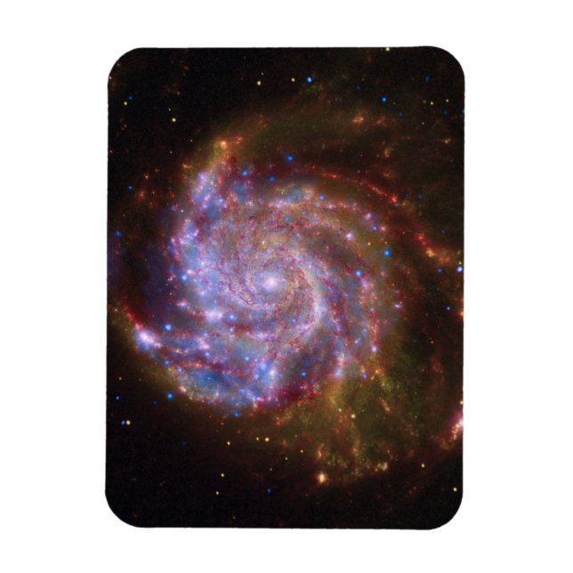 Starbirth im Pinwheel: M101 Galaxy Magnet (Vertikal)