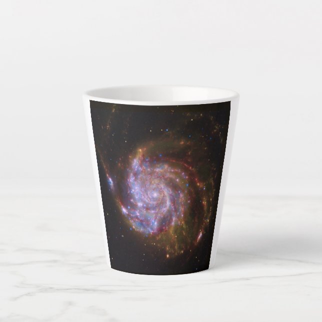 Starbirth im Pinwheel: M101 Galaxy Milchtasse (Vorderseite)