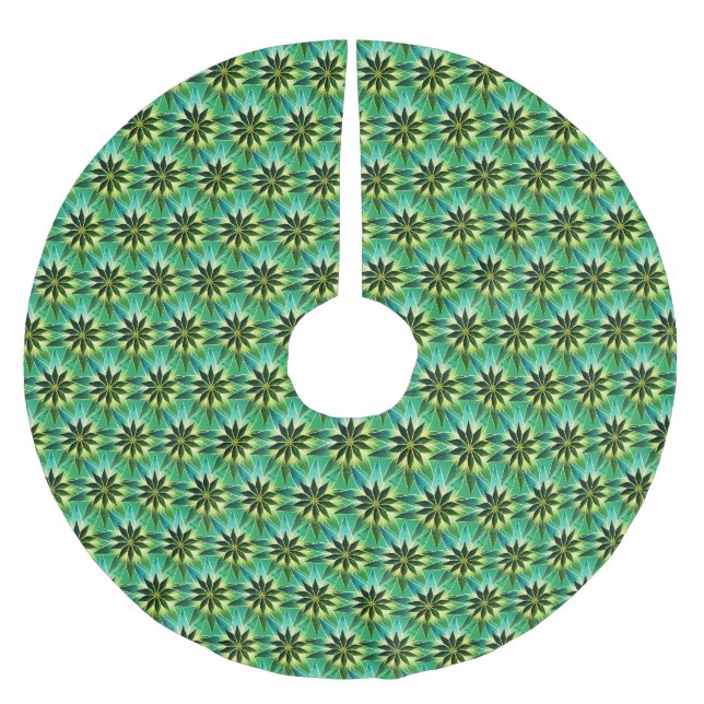 STARBRIGHT-Baumrock Polyester Weihnachtsbaumdecke (Vorderseite)