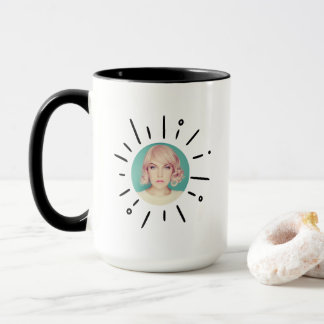 STARBURST | Simple Fun & Playful Custom Photo Mug Tasse