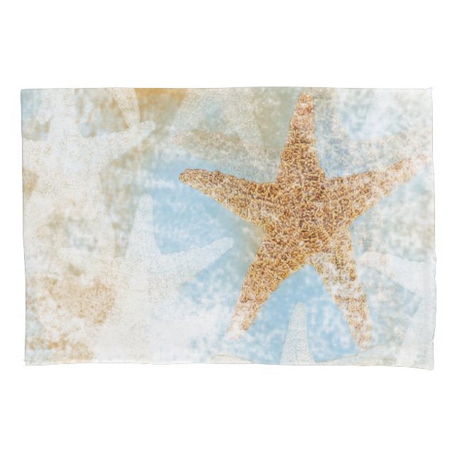 Stardesign an der Küste Kissenbezug (Vorderseite)