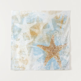 Stardesign an der Küste Wandteppich