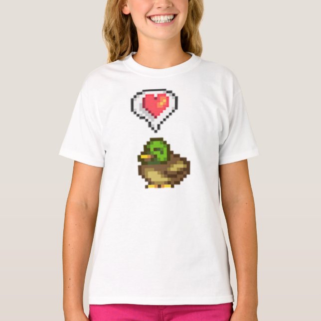 Stardew Valley Happy Duck T-Shirt (Vorderseite)