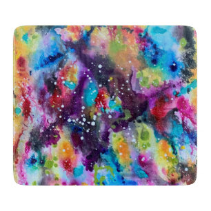 Stardust 6 x 7 Deko Glass Cutting Board Schneidebrett