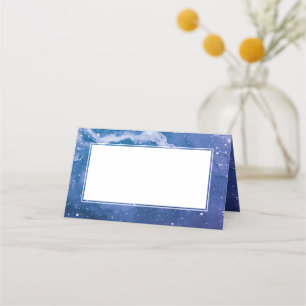 Stardust Cosmic Violet Wedding Platzkarte