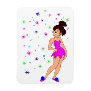 STARDUST FAIRY GIRL MAGNET