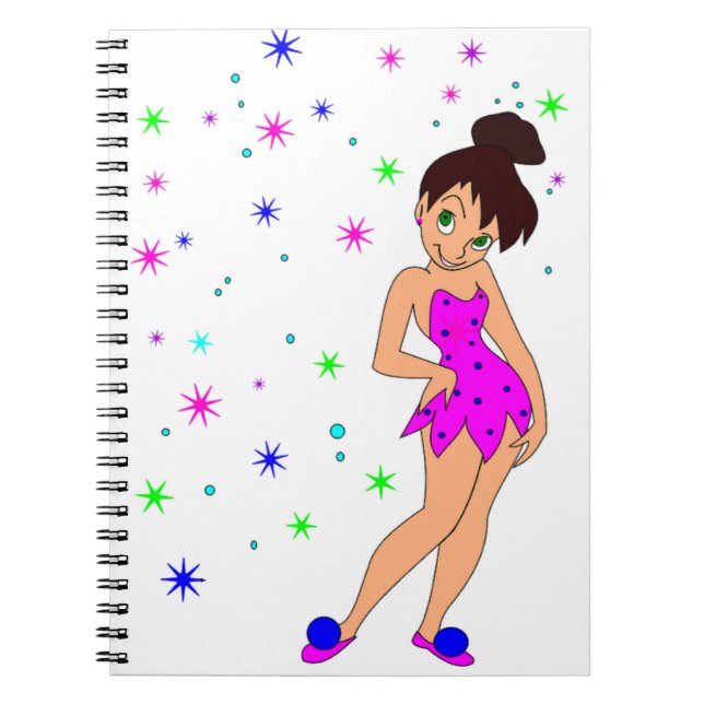STARDUST FAIRY GIRL NOTIZBLOCK (Vorderseite)
