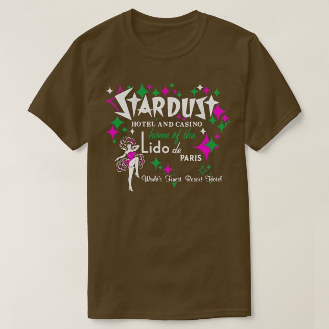 Stardust Hotel Casino Lido De Paris1 T-Shirt (Design vorne)