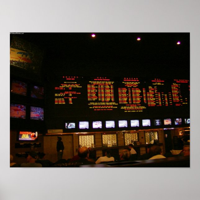 Stardust Las Vegas Sportsbook Poster (Vorne)