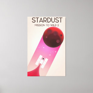 Stardust-Mission zum Kometen Wild 2 Leinwanddruck