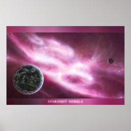 Stardust Nebula Poster