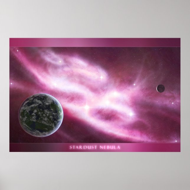 Stardust Nebula Poster (Vorne)