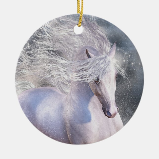 "Stardust"-Ornament Keramik Ornament (Vorne)