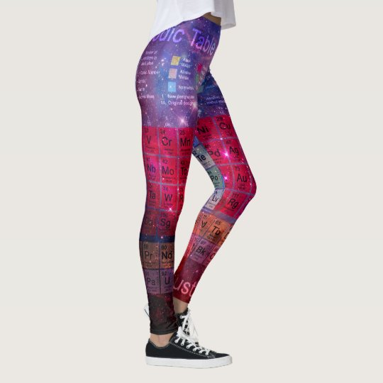 Stardust Periodensystem-Gamaschen Leggings