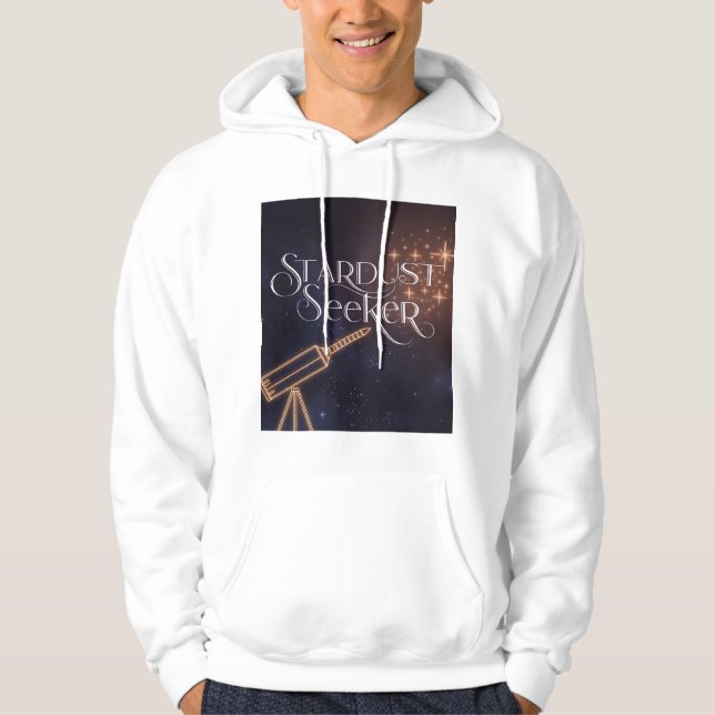 Stardust Seeker Astronomie & Weltraumforschung Hoodie (Vorderseite)