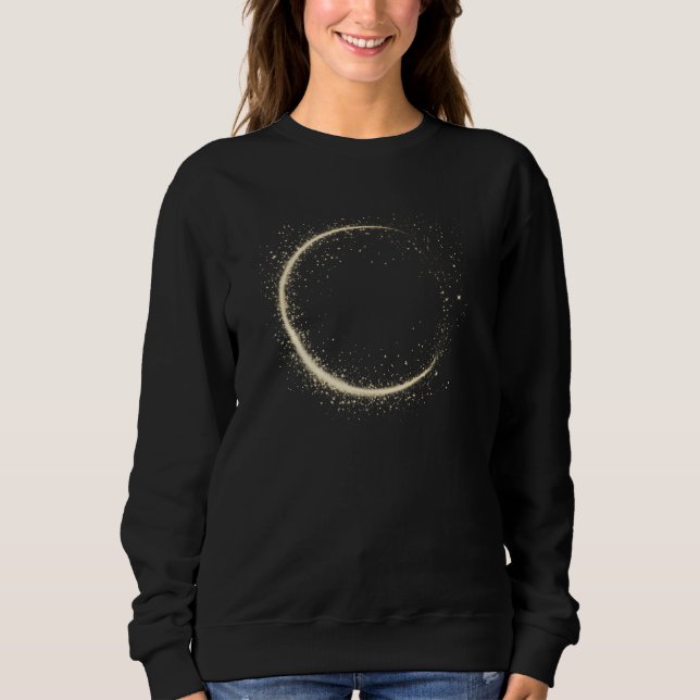 Stardust Trails - Cosmic Dreams Basic Sweatshirt (Vorderseite)