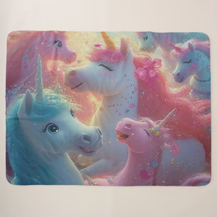 Stardust Unicorn Gala Sherpadecke