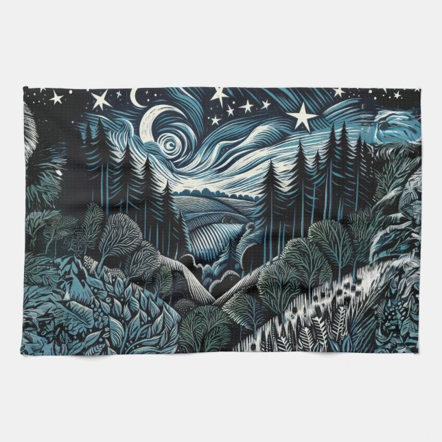 Starfall Geschirrtuch (Horizontal)