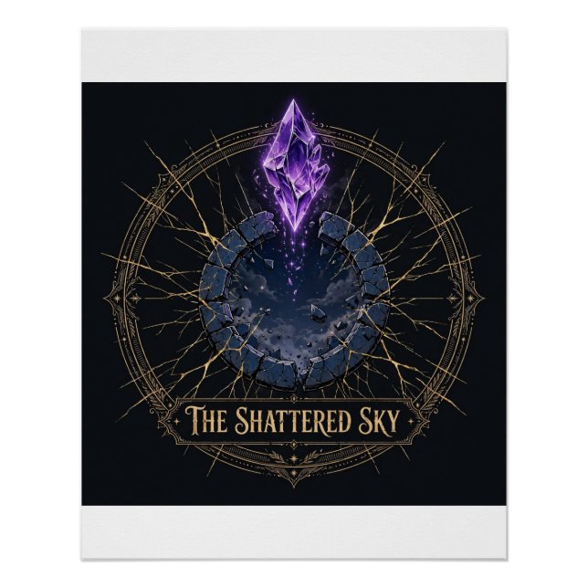 Starfall-Splitter-Emblem - Kunstposter Poster (Vorderseite)