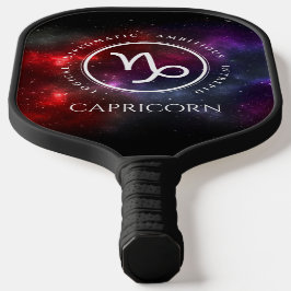 Starfield Capricorn Ziege Western Zodiac Pickleball Schläger