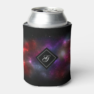 Starfield mit mehrfarbigem kosmischer Staub Dosenkühler
