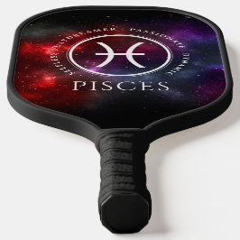 Starfield Pisces Fish Western Zodiac Pickleball Schläger