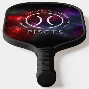 Starfield Pisces Fish Western Zodiac Pickleball Schläger