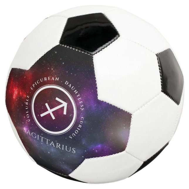 Starfield Sagittarius Archer Western Zodiac Fußball (Dreiviertel)