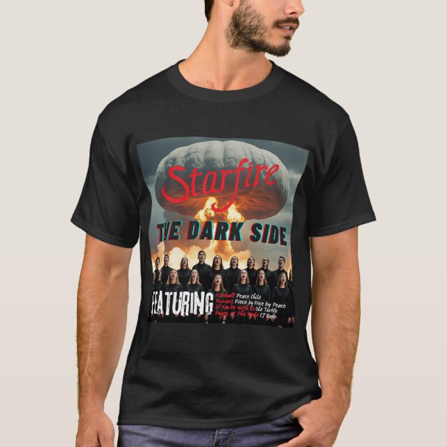 Starfire: Der dunkle T - Shirt (Vorderseite)