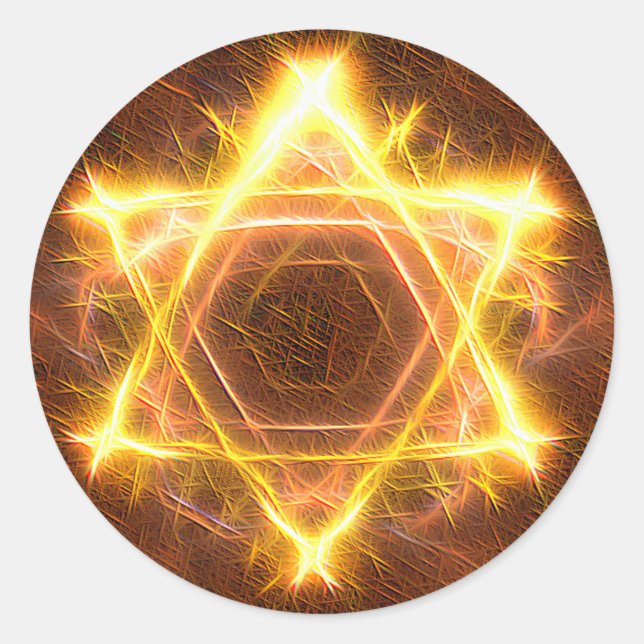 Starfire Runder Aufkleber (Vorderseite)